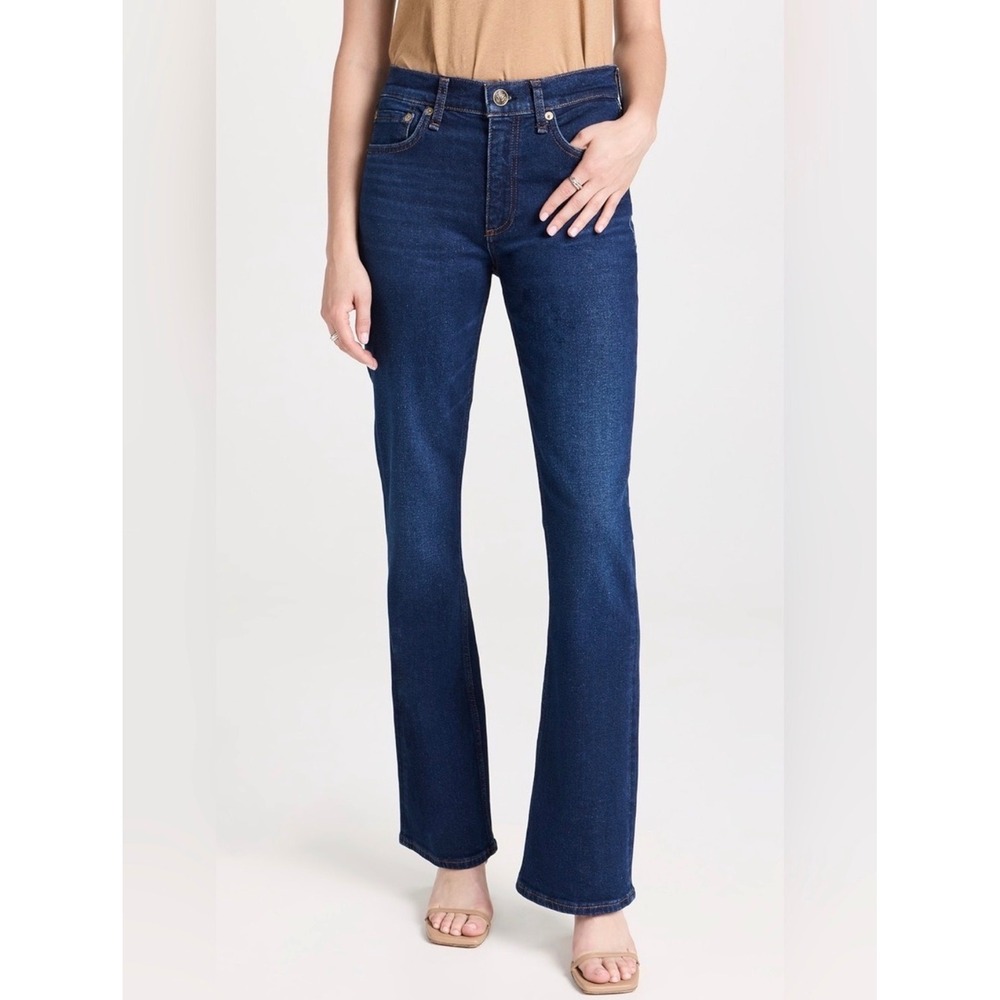 rag & bone Peyton‎ Mid Rise Bootcut Jeans Clarissa Wash Size 28
